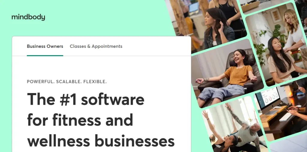 Mindbody Scheduling software